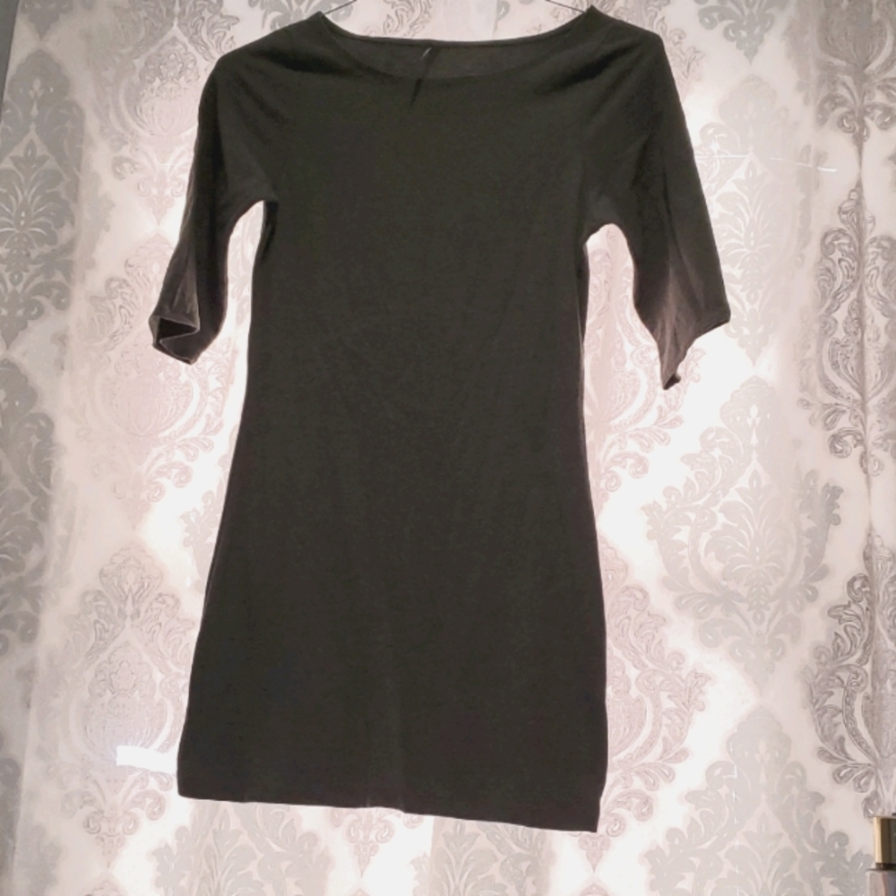 Casual Grey fitted dress